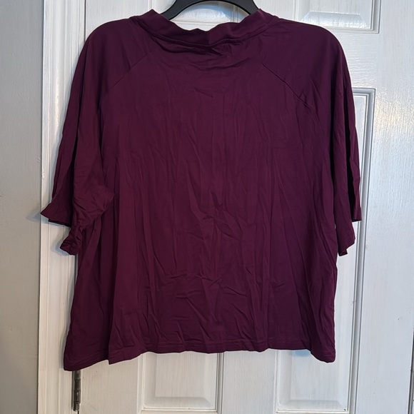 Puma dry cell relaxed fit purple crop top NWT XL - Picture 5 of 9